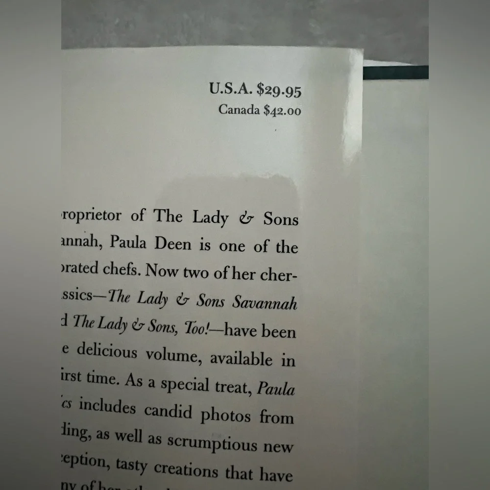 Paula Deen's Kitchen Classics Cookbook - Picture 2 of 6